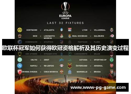 欧联杯冠军如何获得欧冠资格解析及其历史演变过程